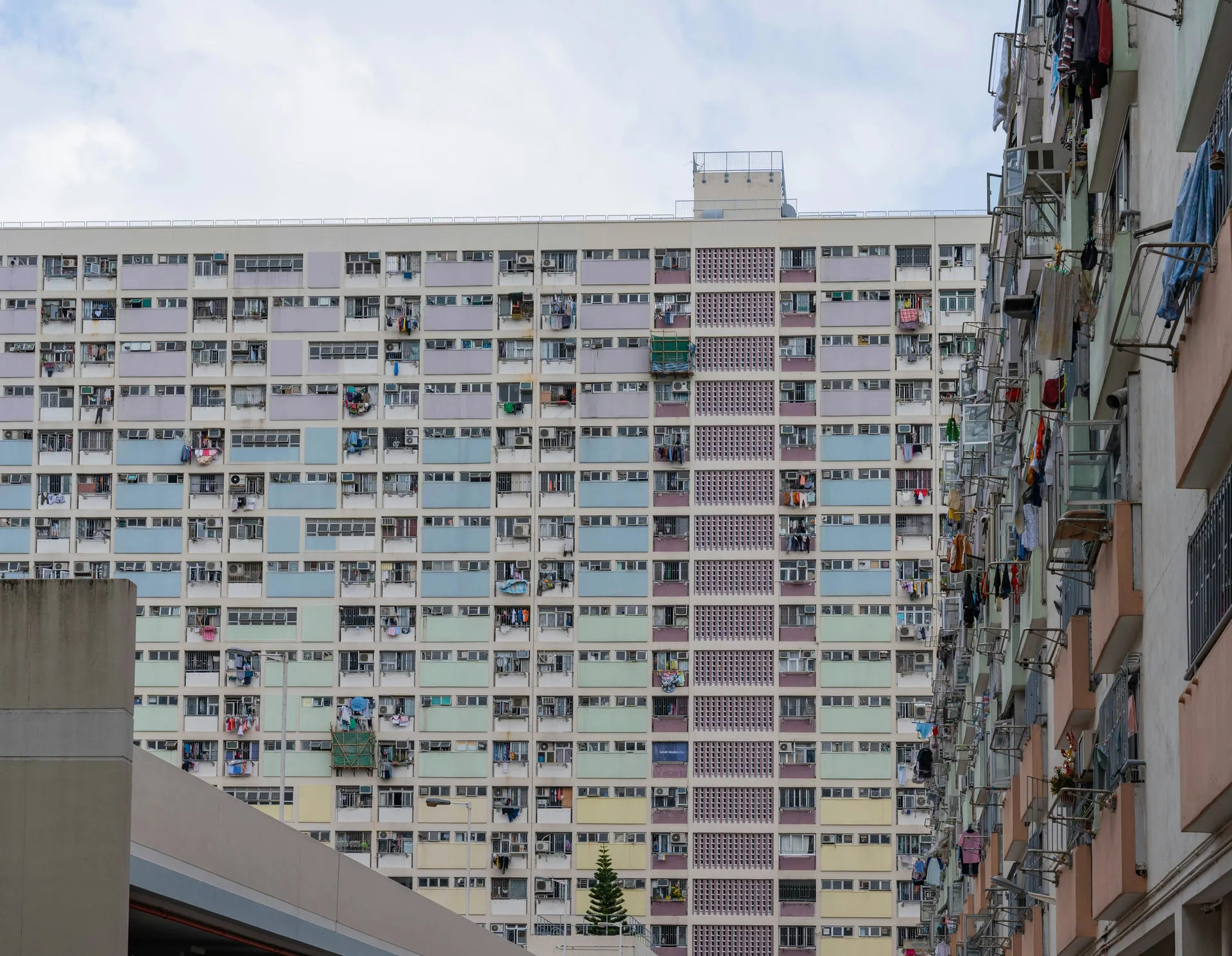 HLM barre d'immeuble 