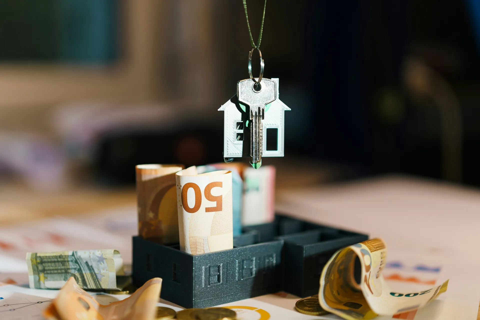 Immobilier : quand investir devient une stratégie patrimoniale gagnante Clé et billets