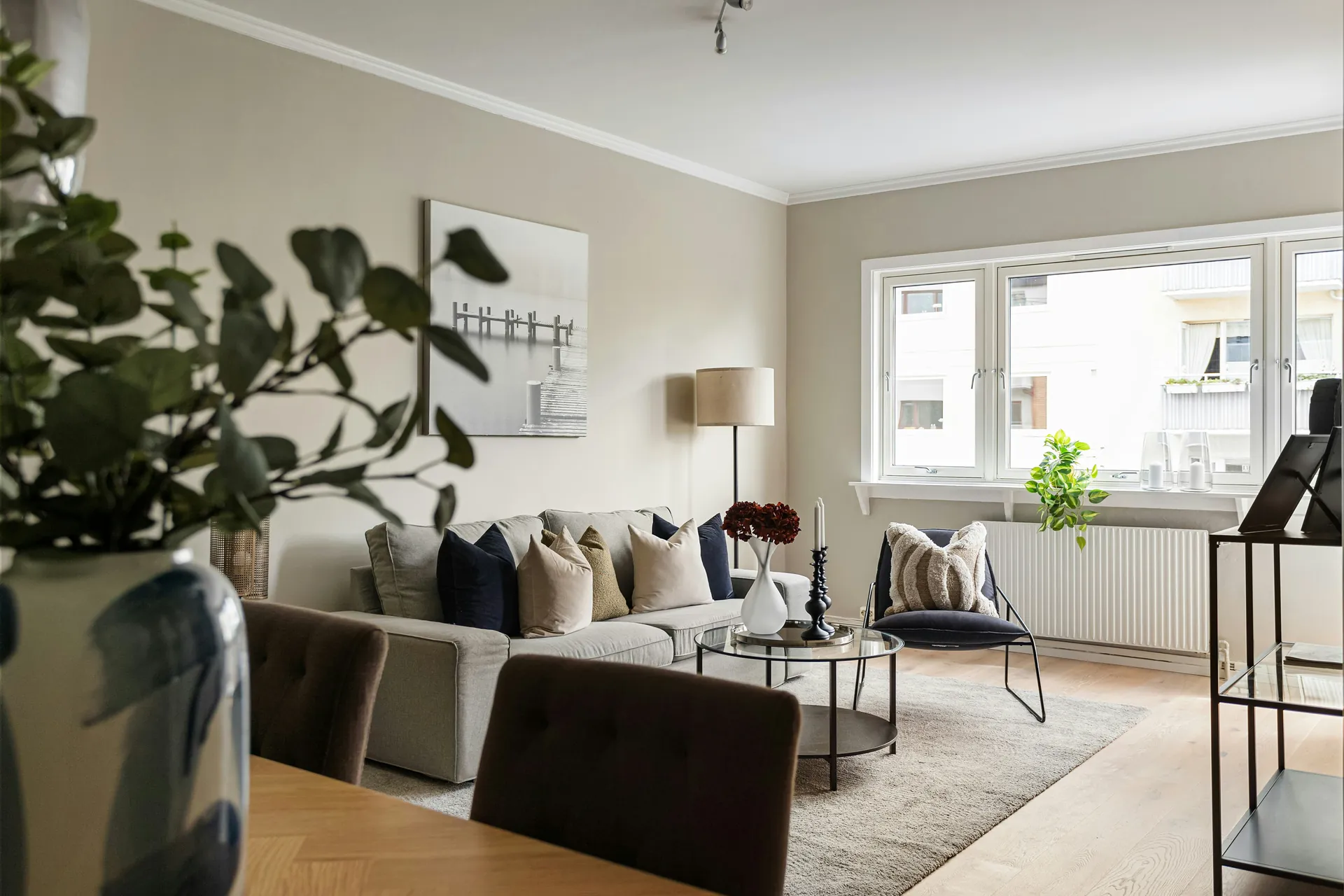 Salon d'un appartement
