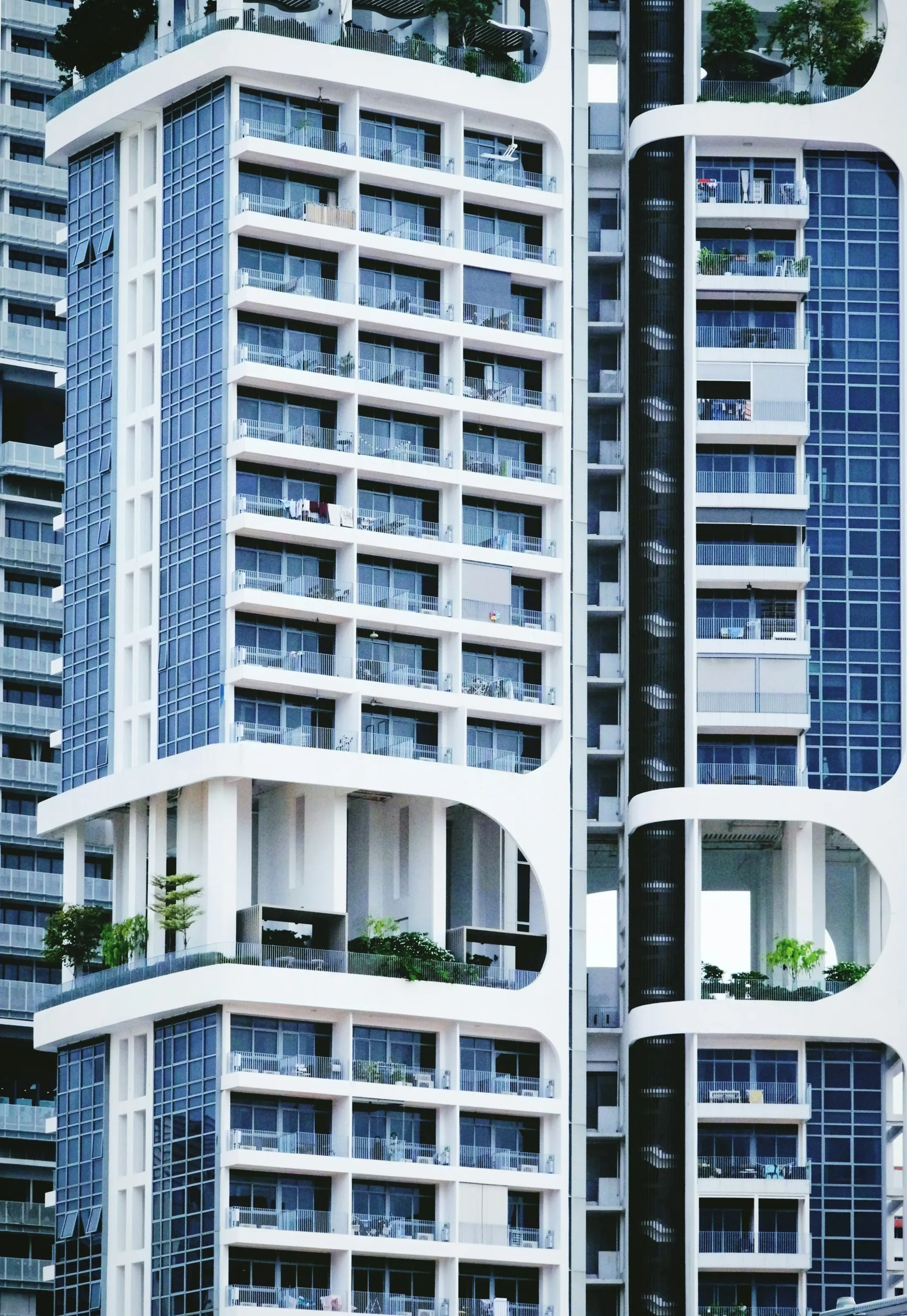 Immeuble baies vitrées 
