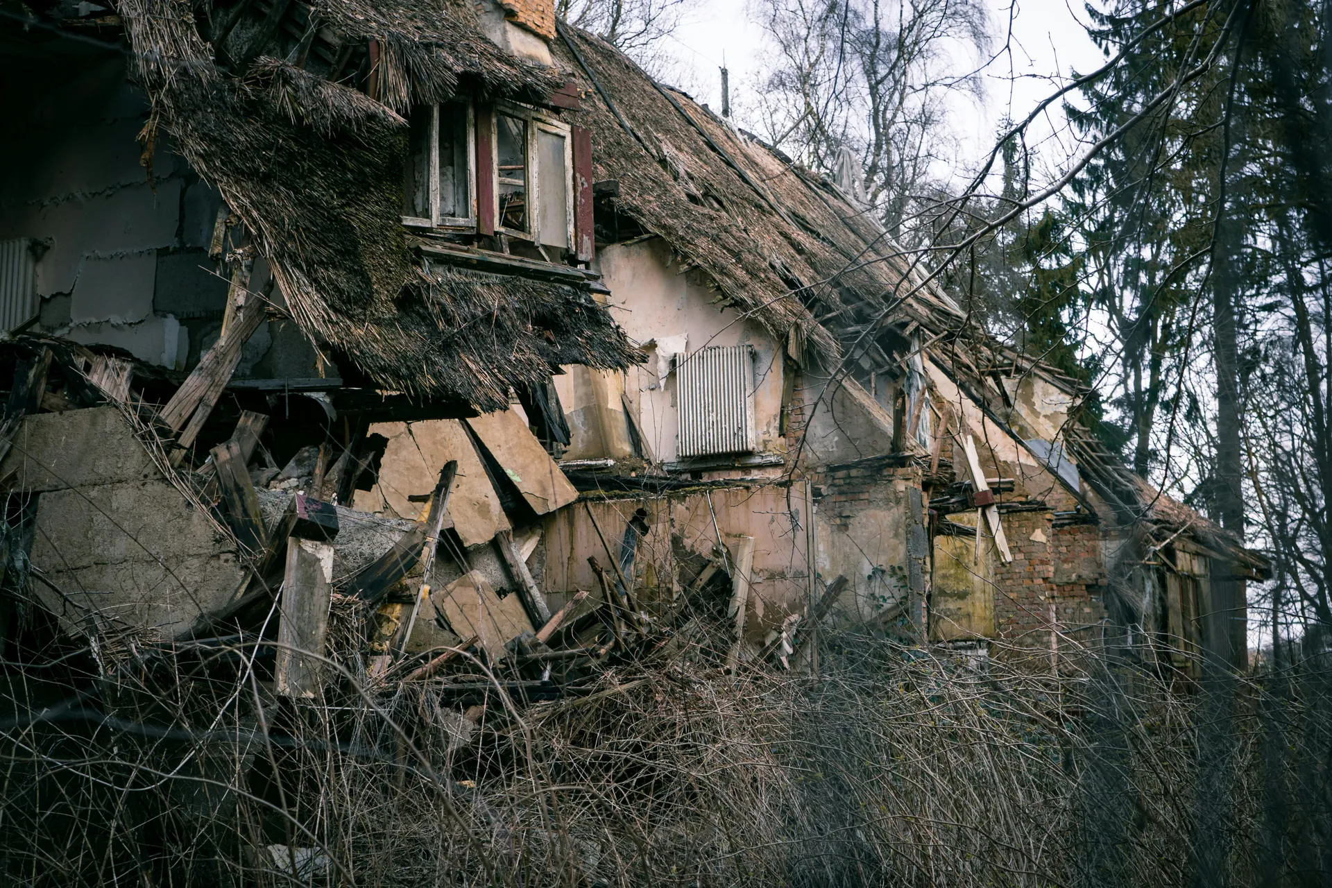 Maisons en ruines
