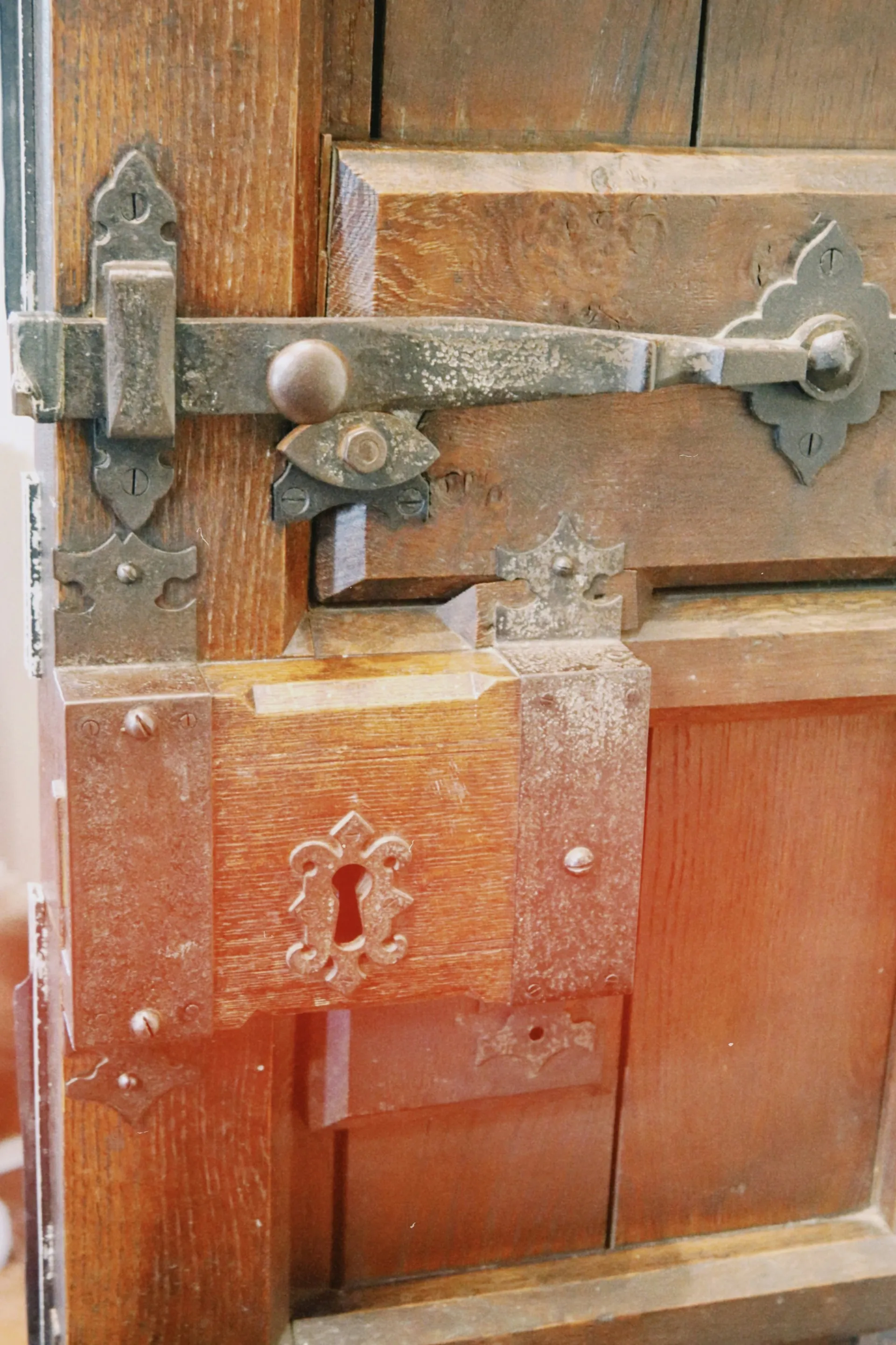 Serrure porte en bois