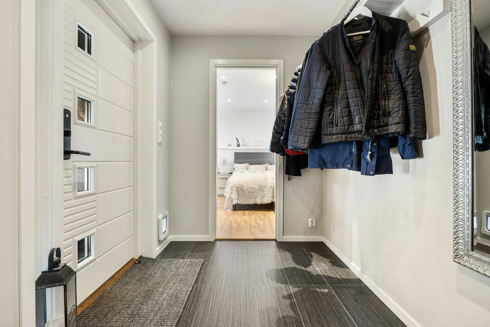 Entrée d'un appartement 