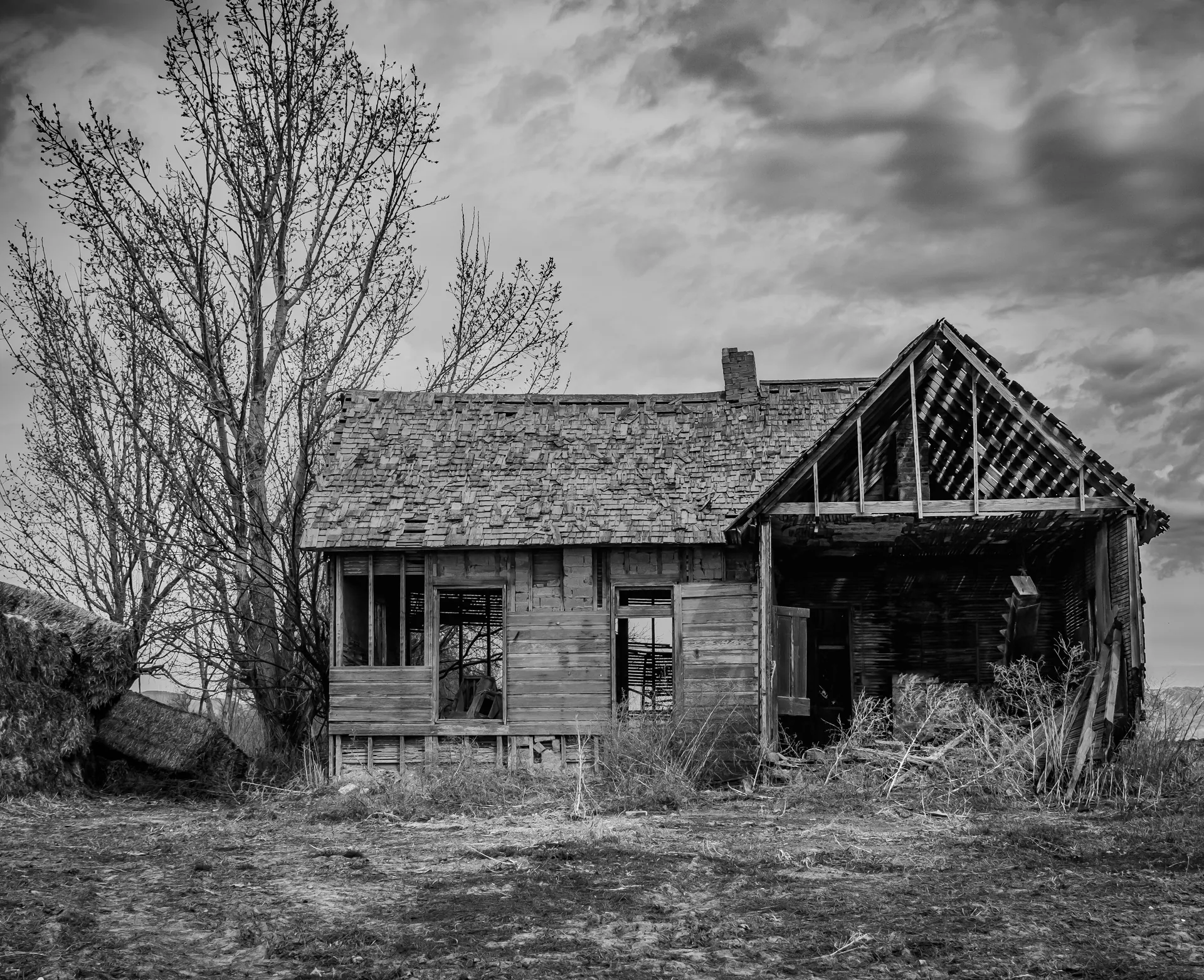 Vieille maison en ruine