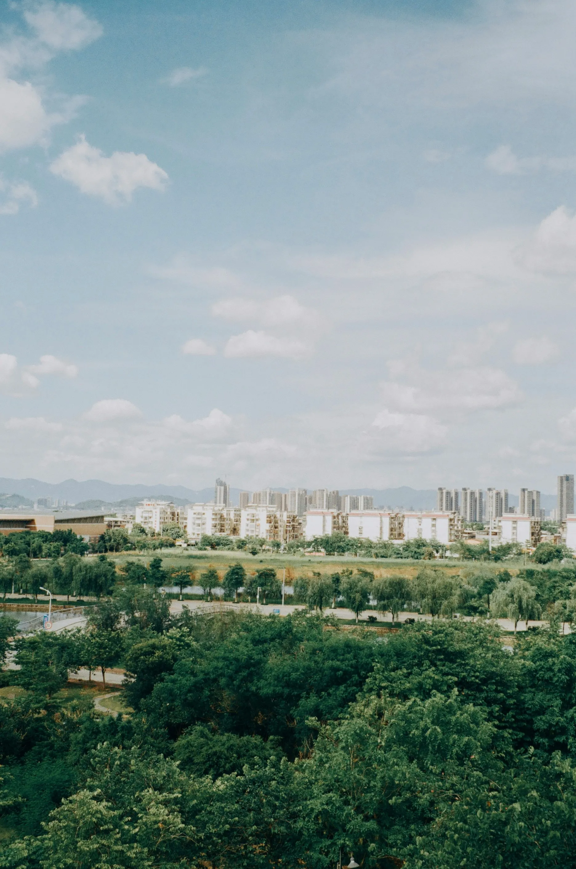 Vue panoramique quartier 