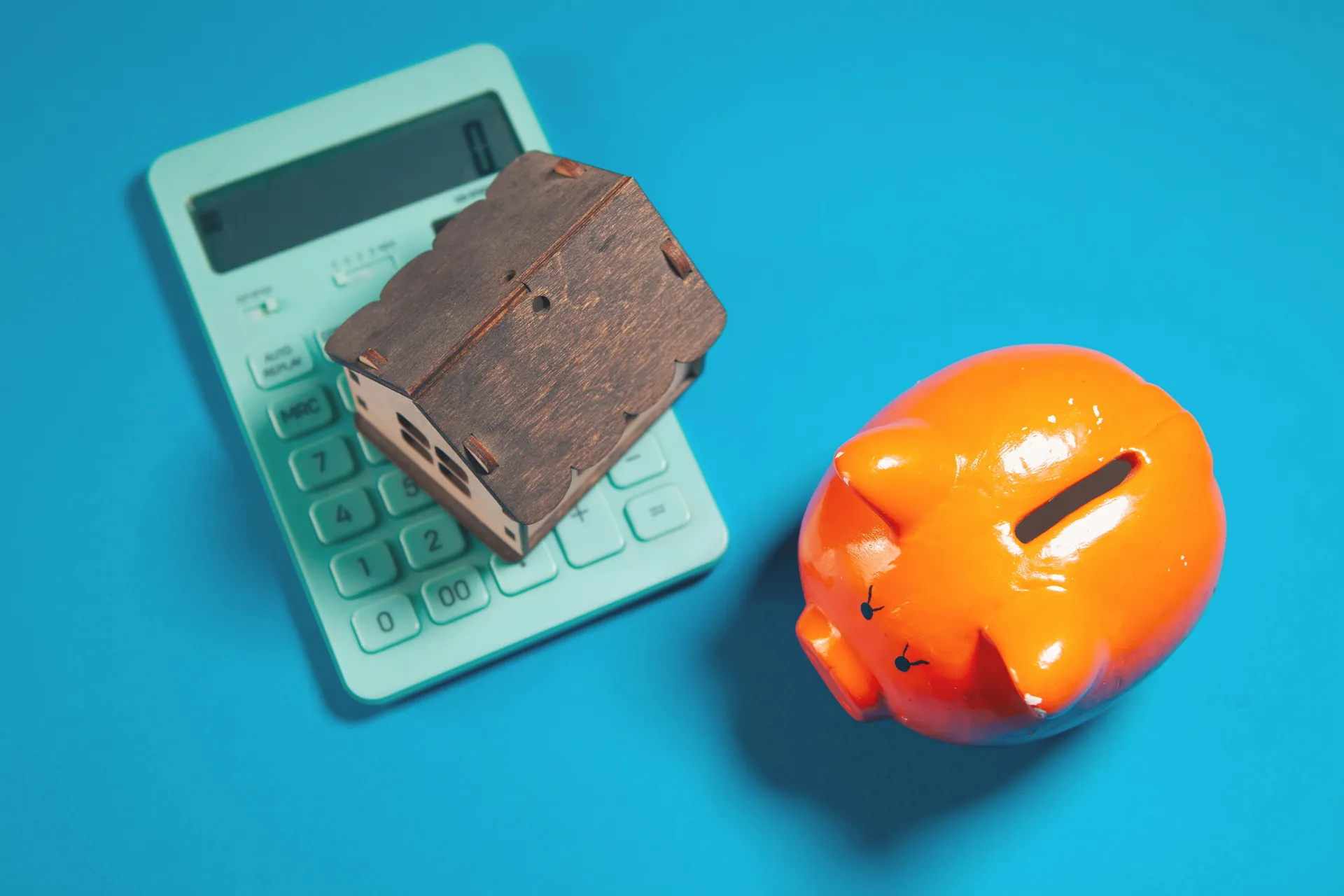 Tirelire et calculatrice