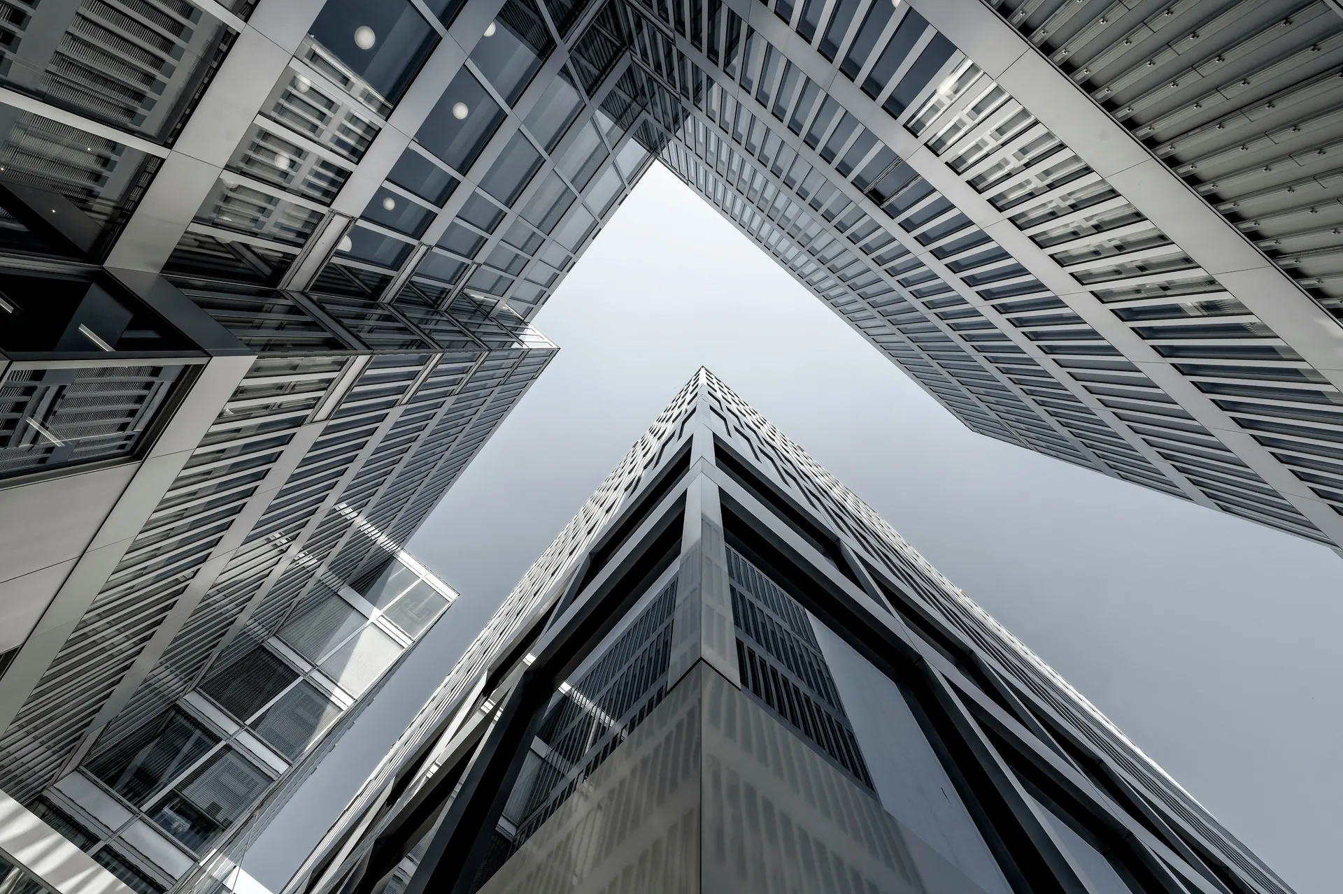 Vue de bas buildings