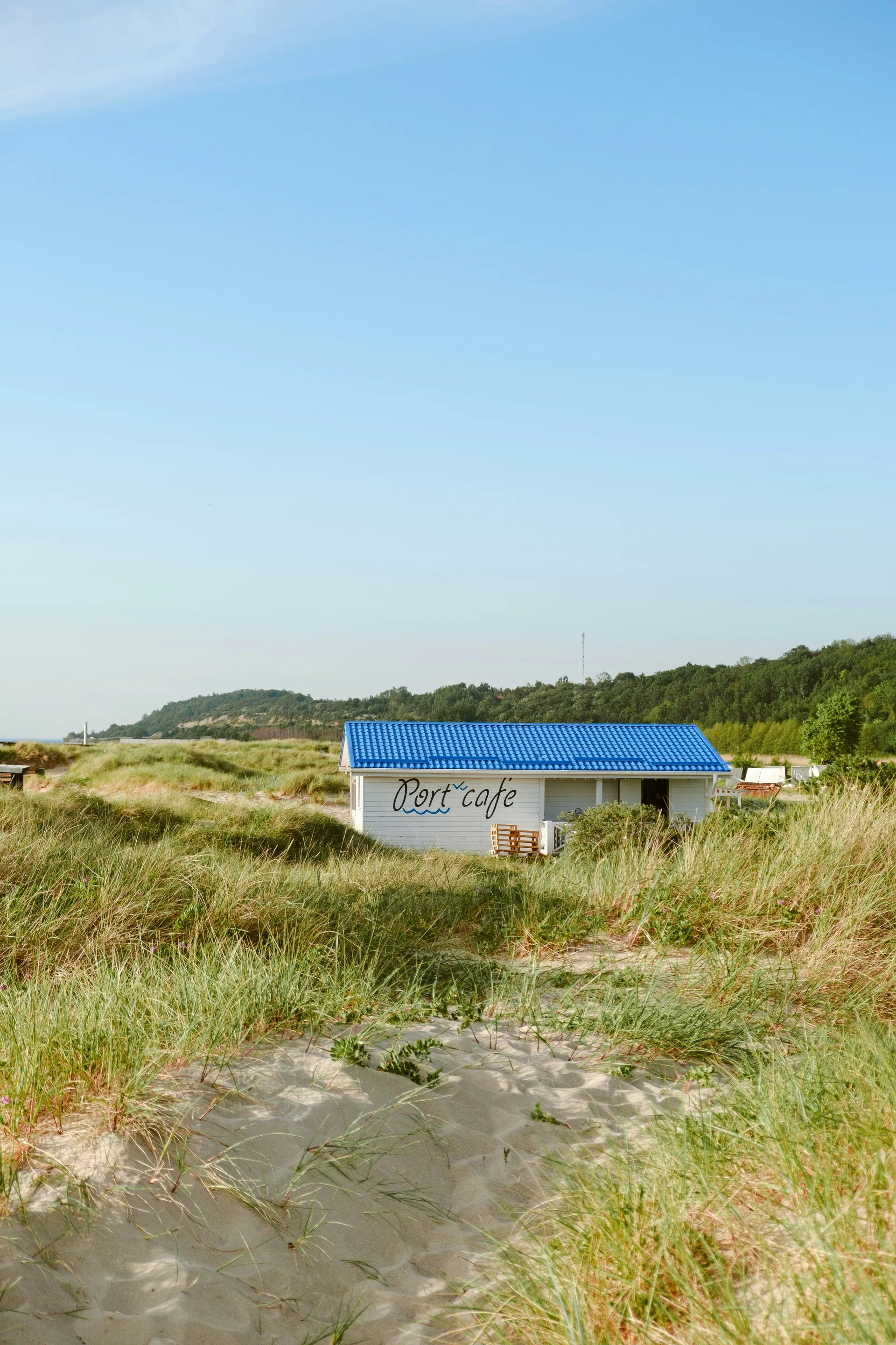 Cabane bord de mer 