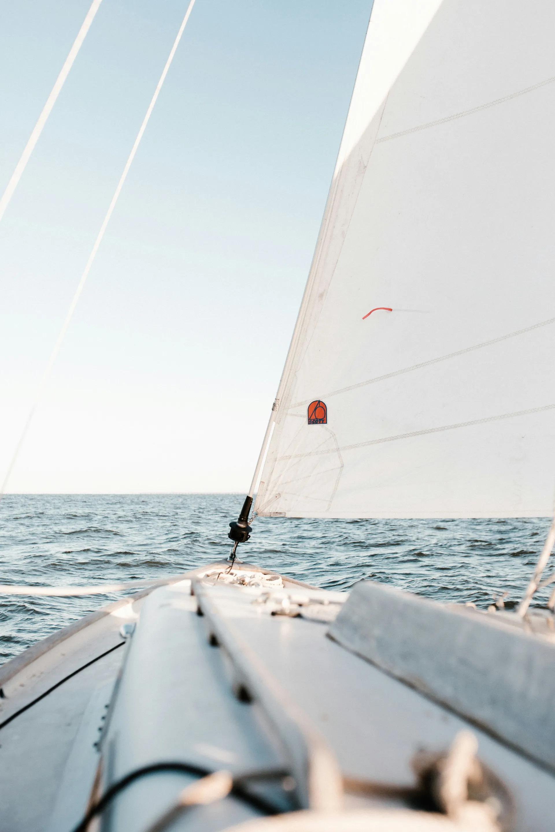 a sailboat on the water