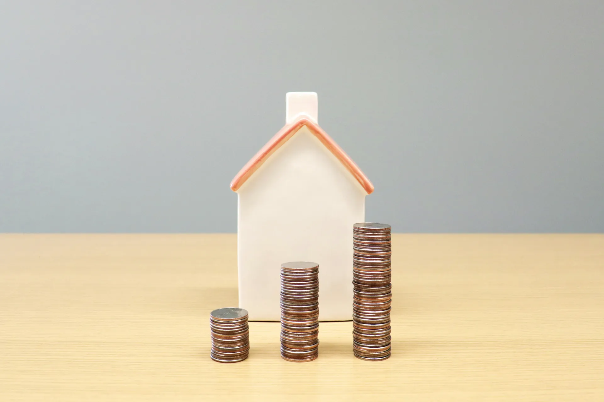 Petite maison, pièces de centimes