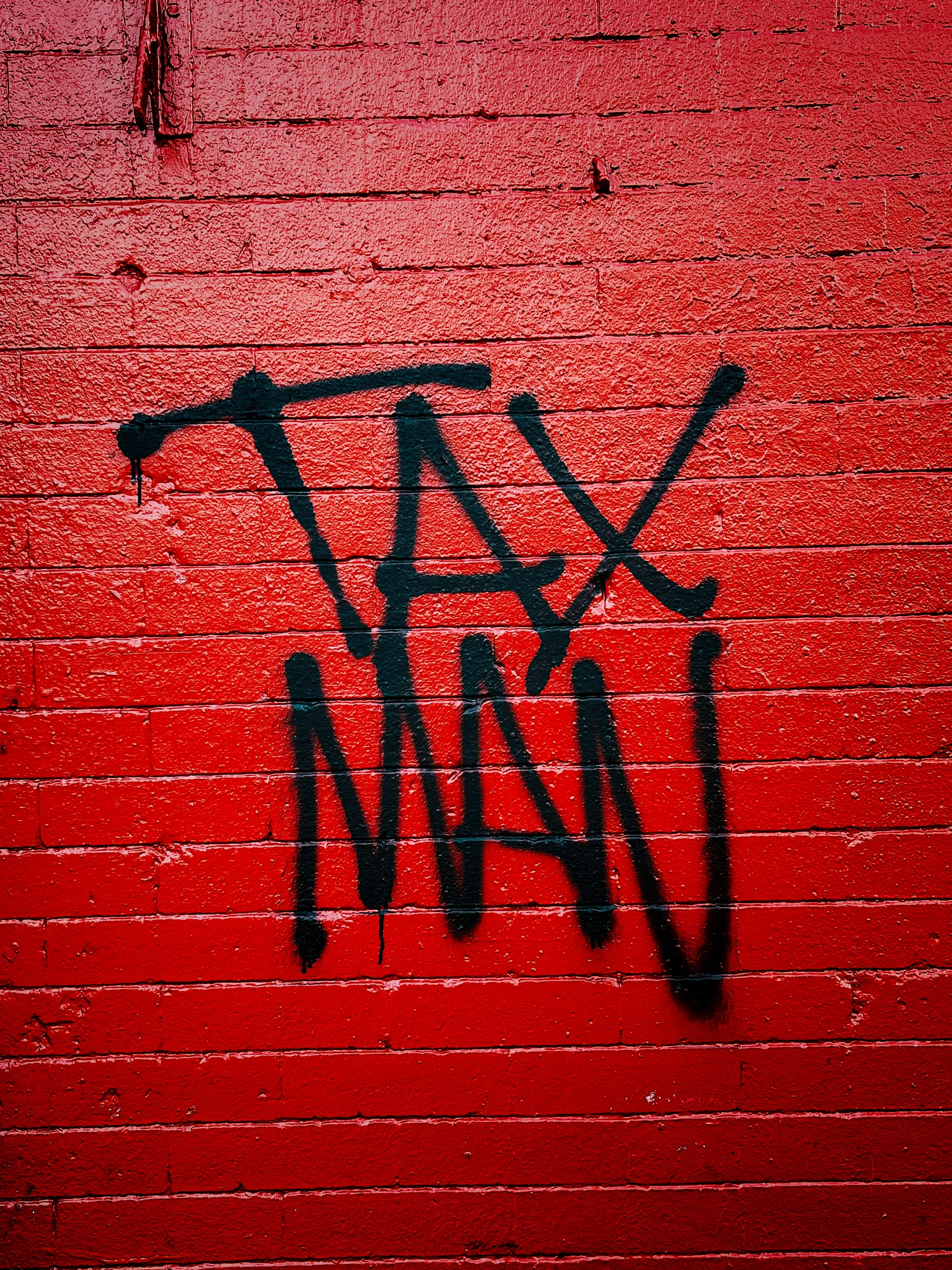 Mur rouge tag