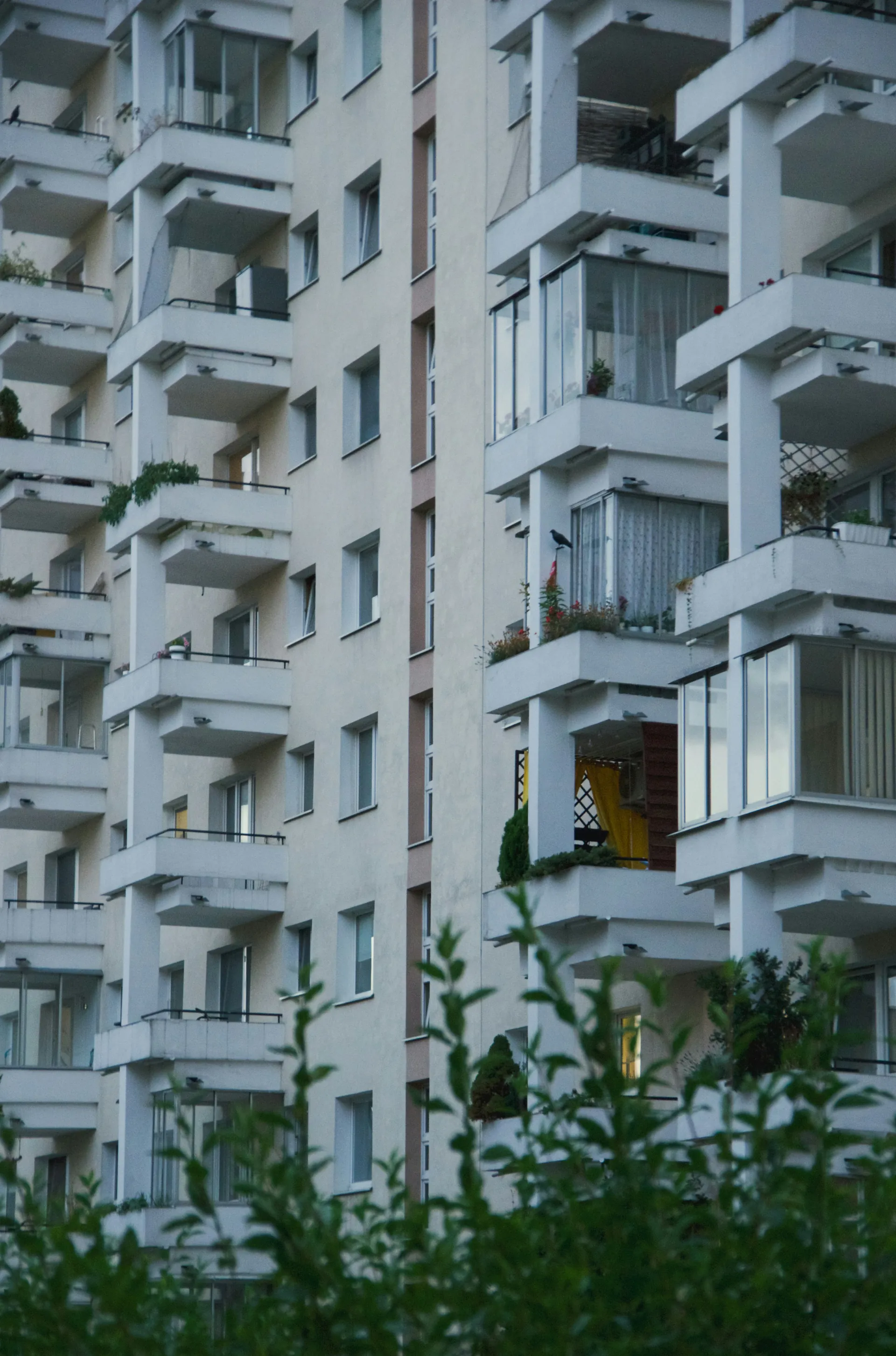 Balcons d'immeuble