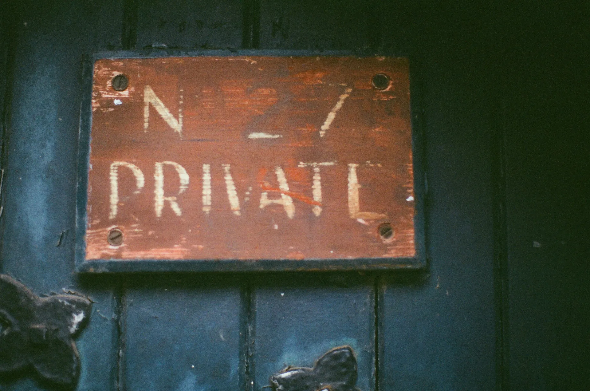 Pancarte privée